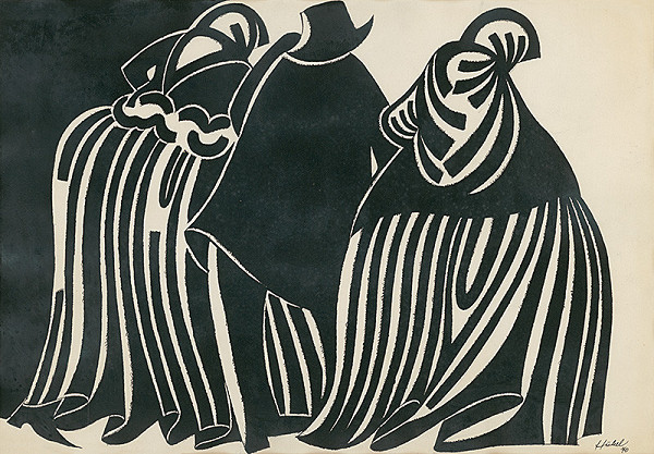 František Hübel – Do kostola 