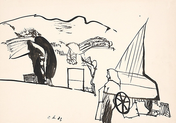 Vincent Hložník – Čierne stromy 