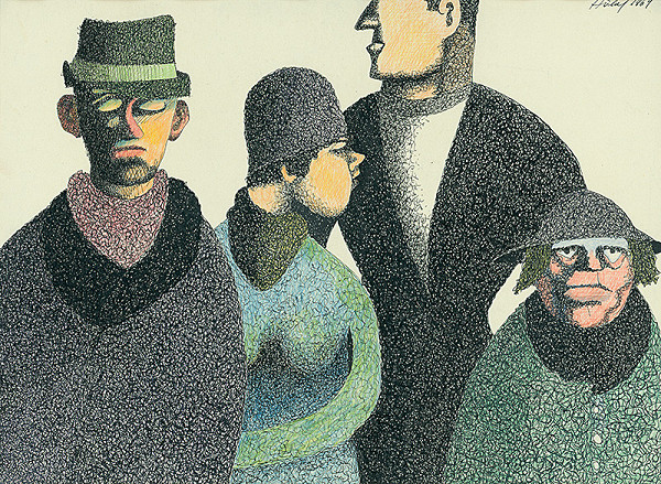 František Hübel – Z ulice 