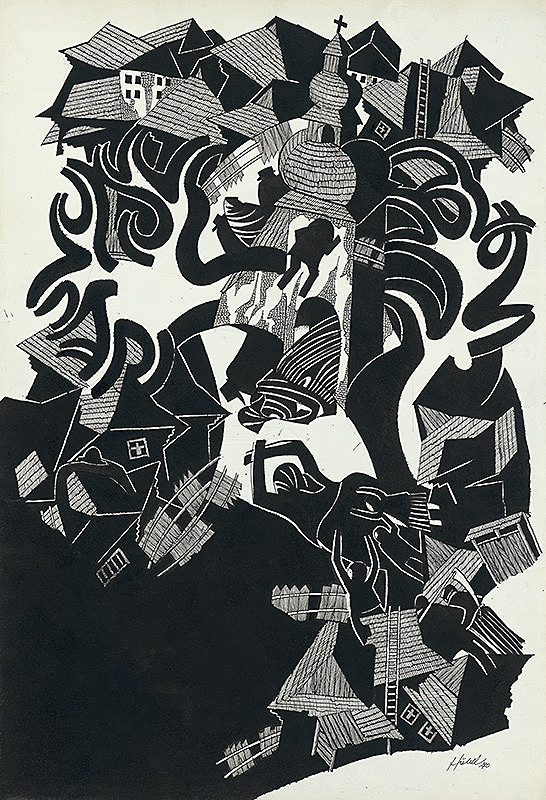 František Hübel – Dedinský život 