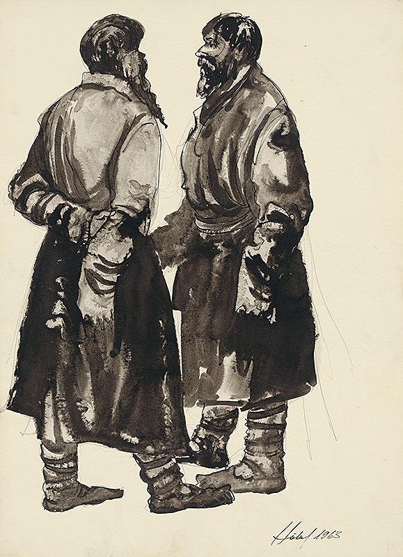 František Hübel – Mužíci II. 