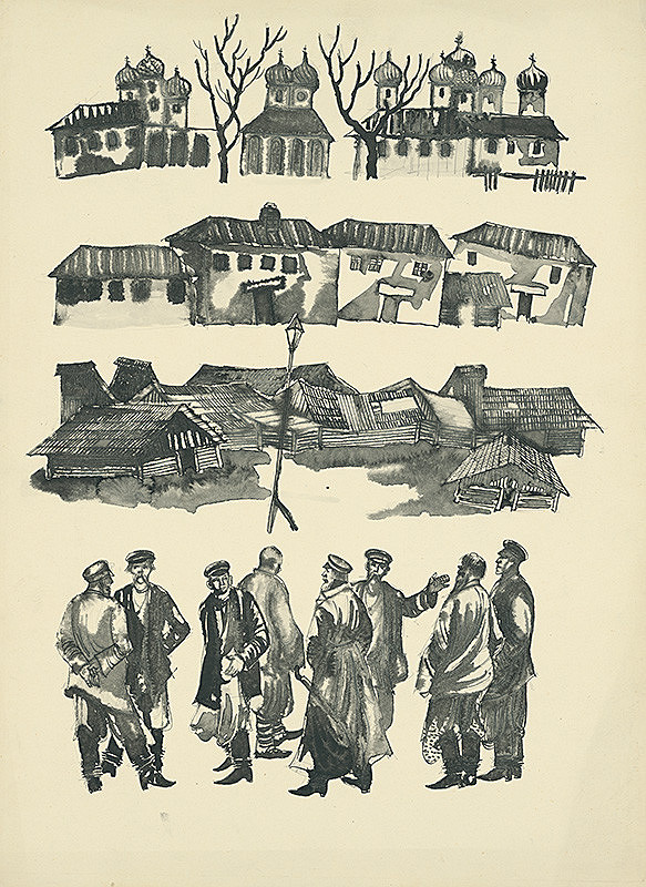 František Hübel – Ruská dedina II. 