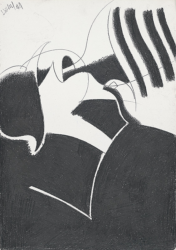 František Hübel – Pijúci 