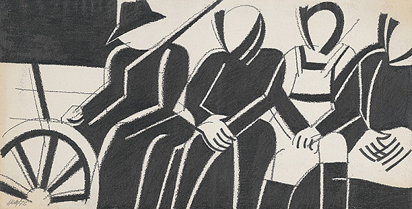 František Hübel – Štyria na voze