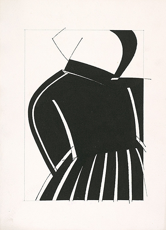 František Hübel – Štúdia ženy X.