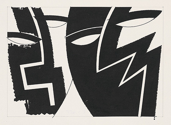 František Hübel – Štúdia tváre 