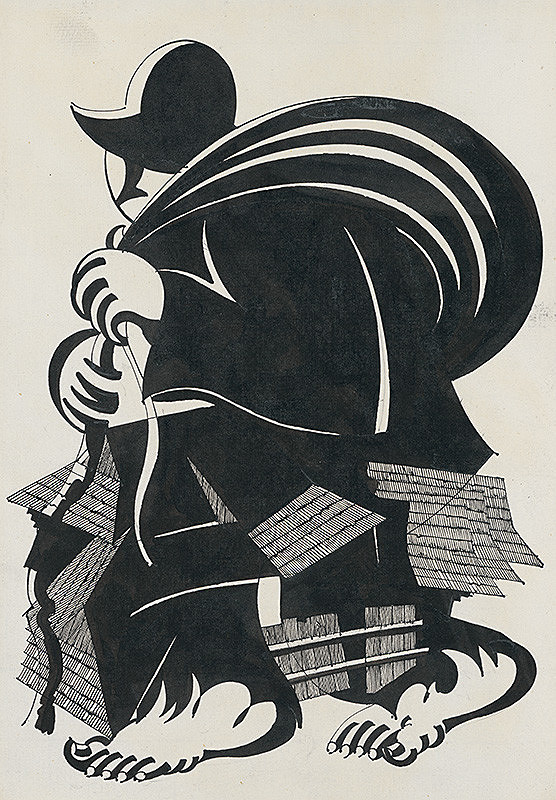 František Hübel – Muž s batohom 