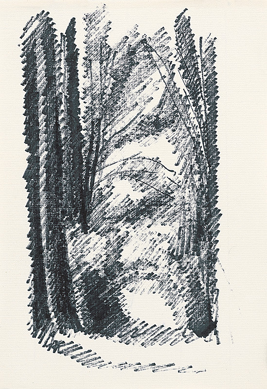 František Hübel – Štúdia lesa XIII. 