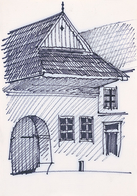 František Hübel – Štúdia domu I. 