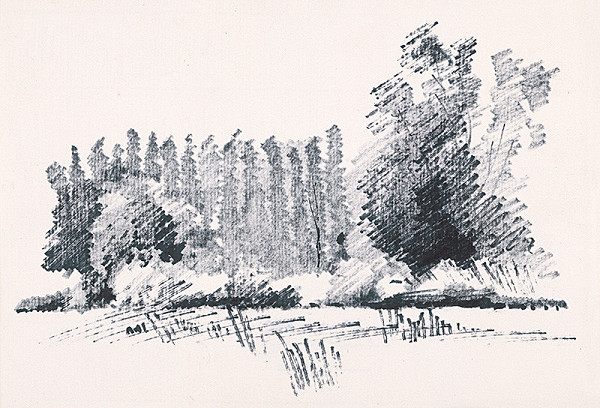 František Hübel – Na okraji lesa 