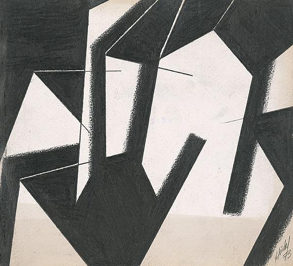 František Hübel – Mestský motív I. 