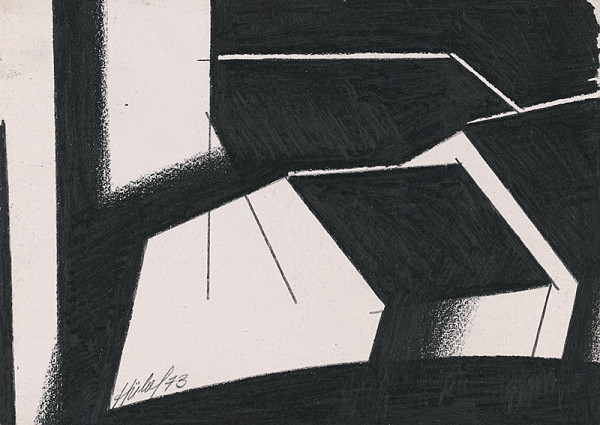 František Hübel – Mestský motív XII. 