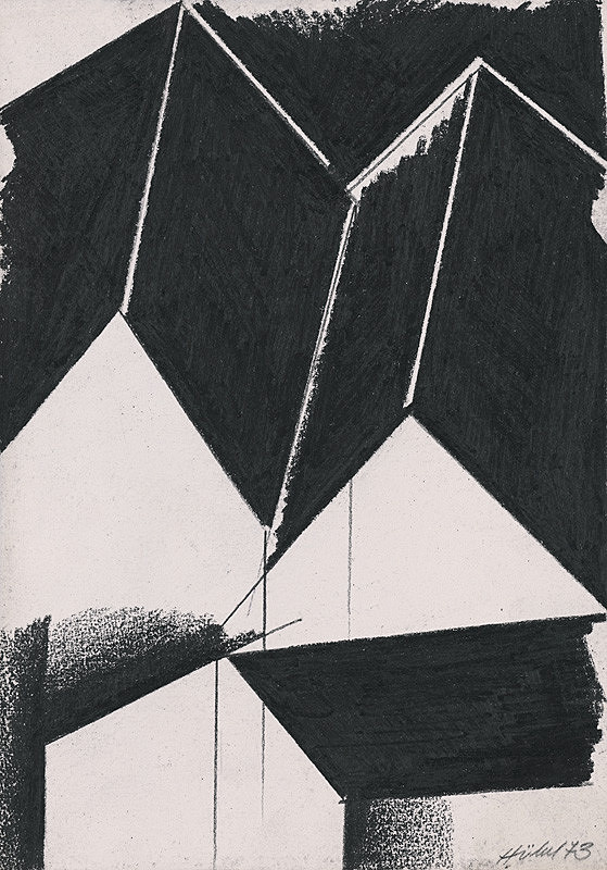 František Hübel – Mestský motív X. 