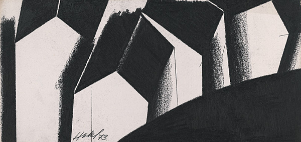 František Hübel – Mestský motív XVI. 