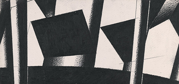 František Hübel – Mestský motív XVIV. 