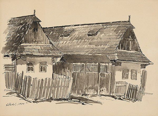 František Hübel – Štúdia dreveníc 