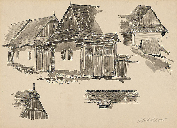 František Hübel – Štúdia dreveníc 