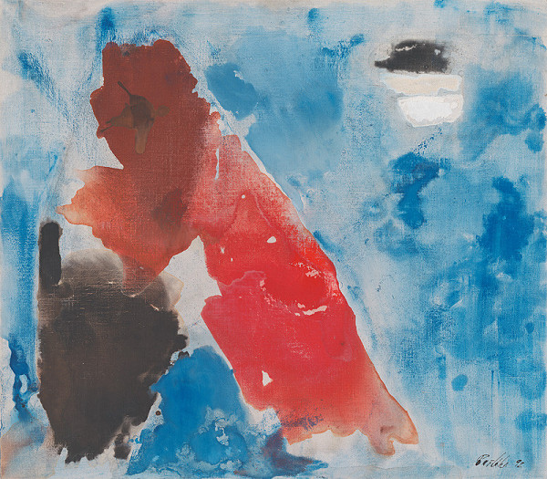 Milan Paštéka – Červenomodrý obraz 