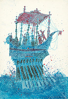 Miroslav Cipár – Ilustrácia Dievčatko v mušli 