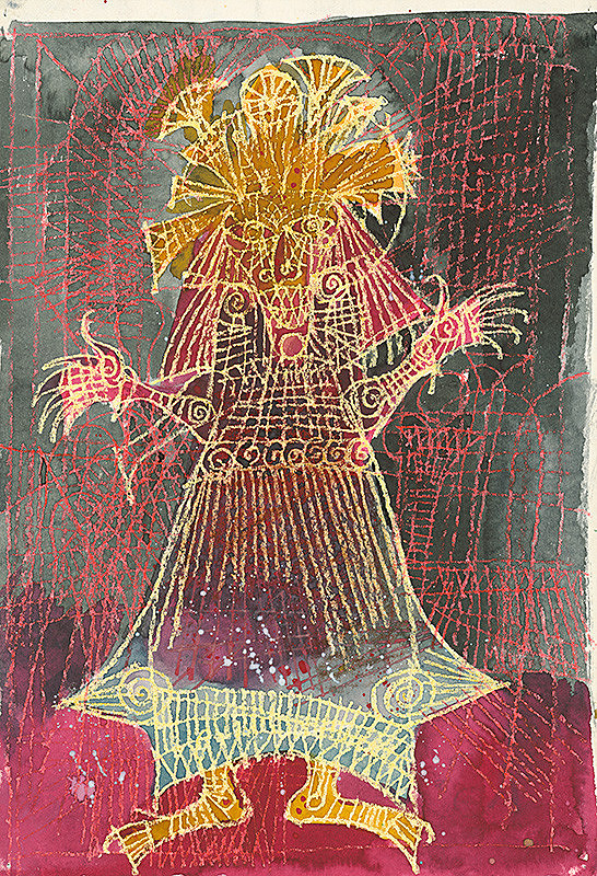 Miroslav Cipár – Ilustrácia Dievčatko v mušli 