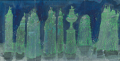 Miroslav Cipár – Ilustrácia Dievčatko v mušli 