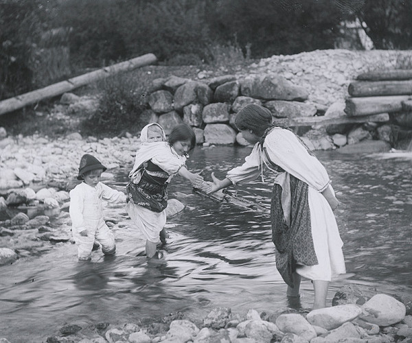 Pavol Socháň – Deti pri vode- Liptovská Osada 