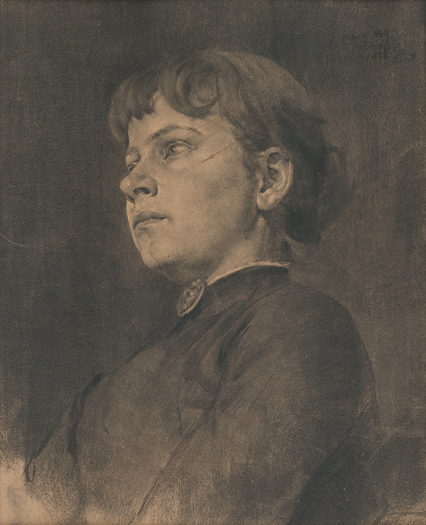 Ákos Aranyossy – Portrét mladej dámy 