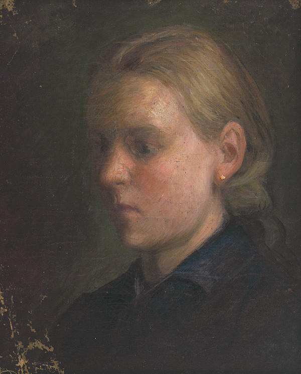 Ferdinand Katona – Portrét mladej dámy