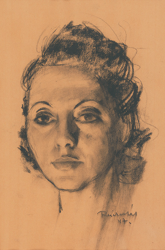 František Reichentál – Portrét Kláry Schönherzovej 