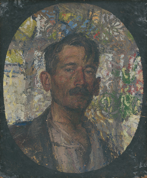 Károly Kotász – Autoportrét