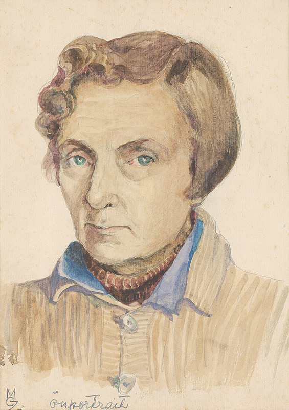Margita Czóbelová – Autoportrét