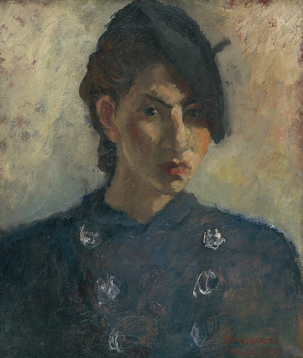 Alžbeta Grossová-Galambová – Autoportrét