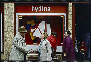 Ľubo Stacho – Výklad Hydina, Obchodná ulica č. 24 