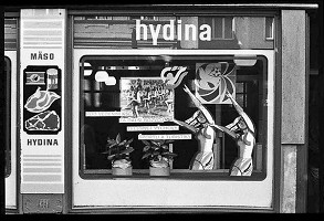 Ľubo Stacho – Výklad Hydina, Obchodná ulica č.24 