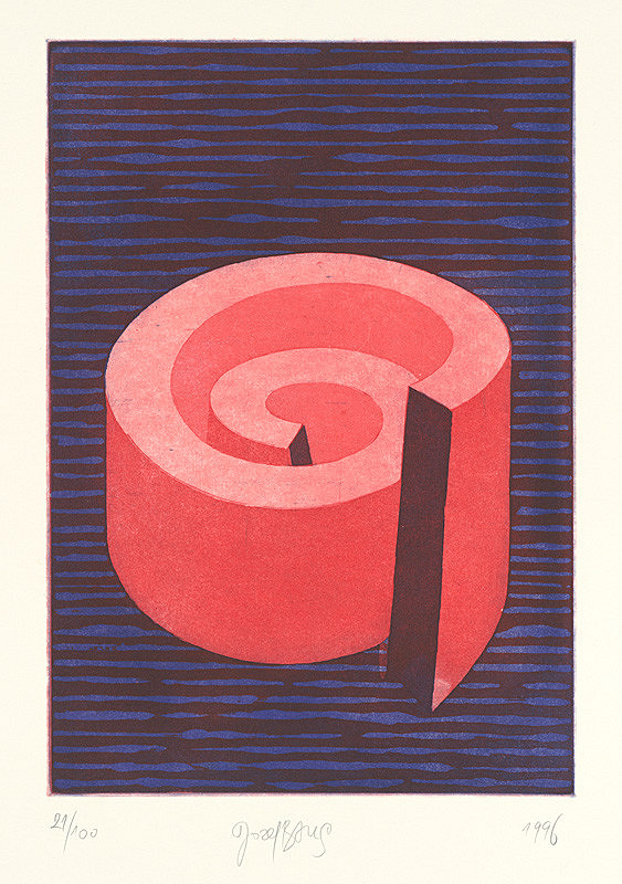 Jozef Baus – Prenášanie grálu IV. 