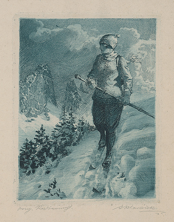 František Hlaváček – Lyžovačka 