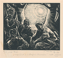 Július Szabó – Odpočinok pod starými stromami 