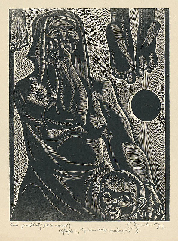 Július Szabó – Oplakávanie mučeníka II. 