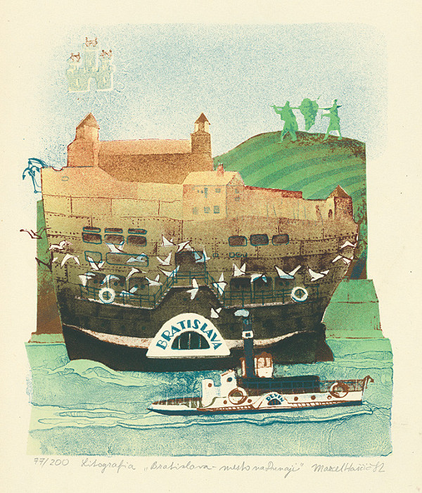 Marcel Haščič – Bratislava - mesto na Dunaji 