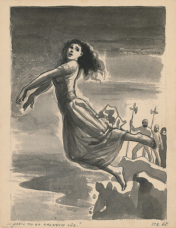 Edmund Massányi – Ilustrácia k rozprávke Sedem dobrých bratov - str.65 