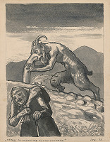 Edmund Massányi – Ilustrácia k rozprávke Sedem dobrých bratov - str.76 