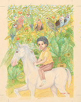 František Blaško – Ilustrácia ku knihe Biely koník III. 