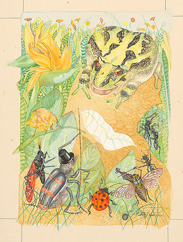 František Blaško – Ilustrácia ku knihe Biely koník IV. 