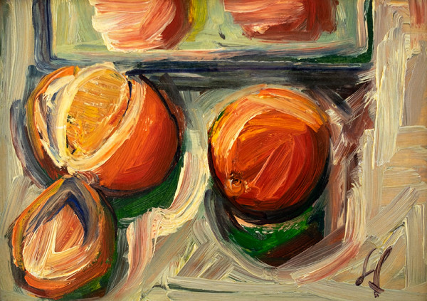 František Studený – Pomaranče a zrkadlo