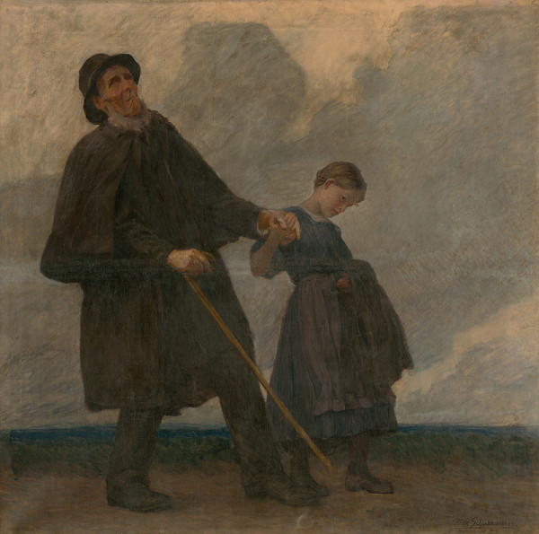 Maximilián Schurmann – Slepec vedený dievčatkom 