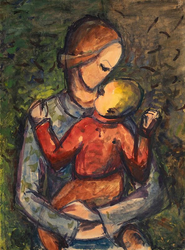 František Studený – Matka s dieťaťom