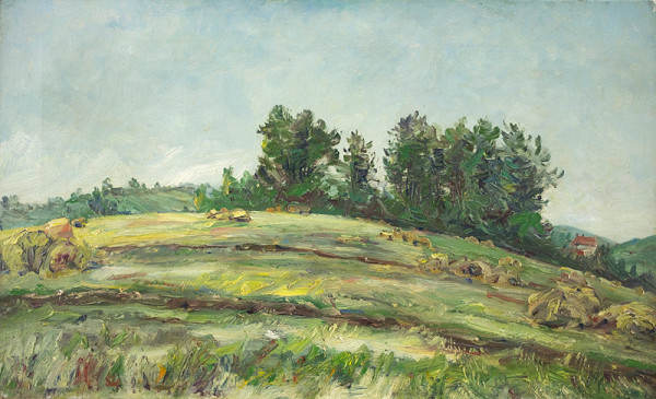 František Studený – Žatva v Slávičom údolí 