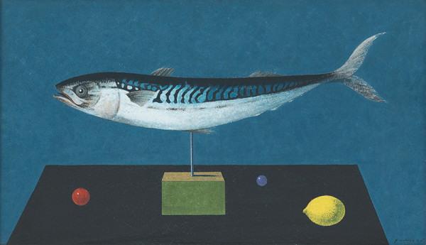 Ladislav Guderna – Zátišie s rybou
