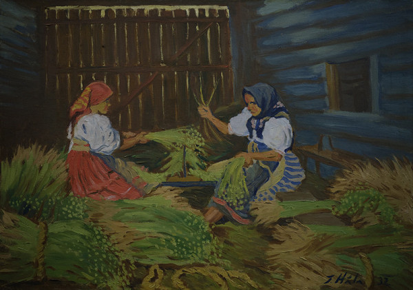 Jan Hála – Ženy pri práci 