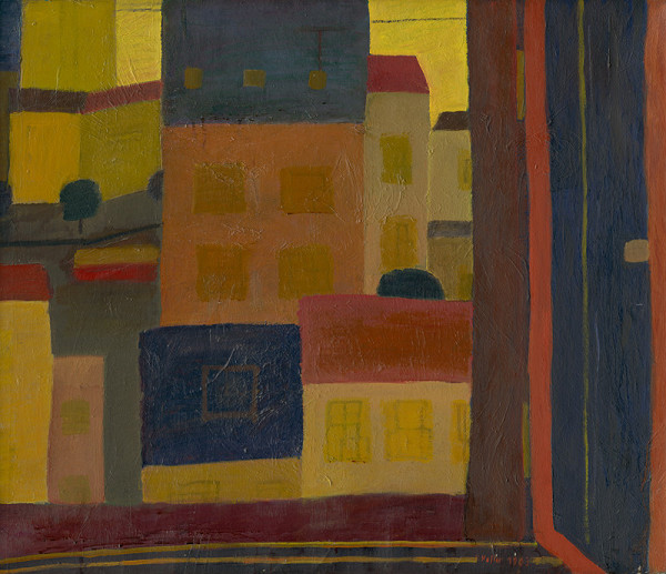 Július Koller – Mesto z okna 